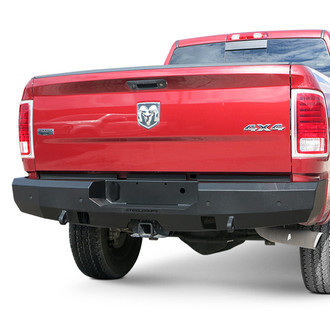 SteelCraft® - Fortis Full Width Textured Black Rear HD Bumper