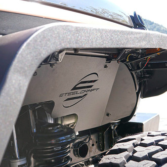 SteelCraft® - Fine Textured Black Front Fender Liners