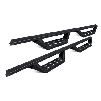 SteelCraft® - STX Series Cab Length Black Drop Steps