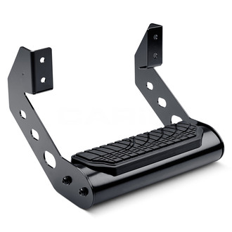 SteelCraft® - 4" Black Oval Drop Side Step