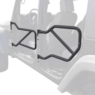 Steinjager® - Texturized Black Front and Rear Tubular Doors
