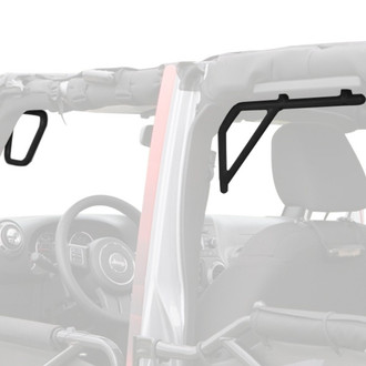 Steinjager® - Rigid Design Black Front and Rear Grab Handle Kit