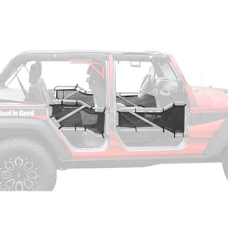 Steinjager® - Black Front and Rear Door Covers