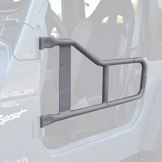 Steinjager® - Gray Hammertone Front Tubular Doors