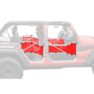 Steinjager® - Red Front and Rear Door Covers