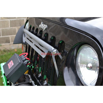 Steinjager® - Gray Hammertone External Grille Mount for 2 Lights