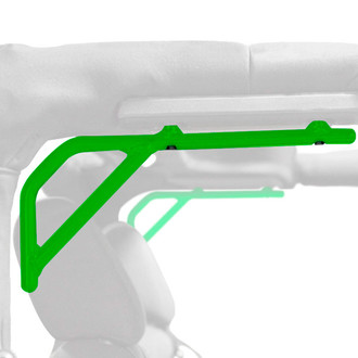 Steinjager® - Rigid Design Neon Green Rear Grab Handle Kit