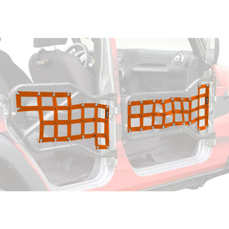 Steinjager® - Orange Front and Rear Cargo Design Door Covers