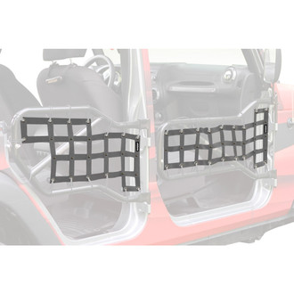 Steinjager® - Gray Front and Rear Cargo Design Door Covers