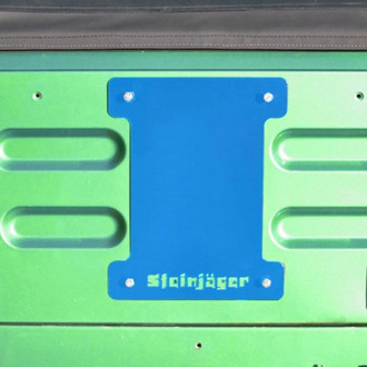 Steinjager® - Playboy Blue Spare Tire Carrier Delete Plate