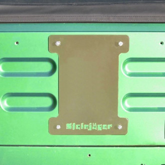 Steinjager® - Military Beige Spare Tire Carrier Delete Plate
