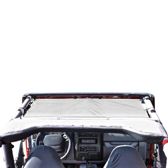 Steinjager® - Teddy™ Front Seats White Top Solar Screen