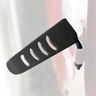 Steinjager® - Metal Design Texturized Black Foot Pegs