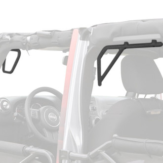 Steinjager® - Rigid Design Gray Hammertone Front and Rear Grab Handle Kit