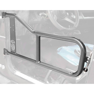 Steinjager® - Gray Hammertone Front Tubular Doors