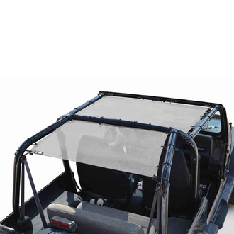 Steinjager® - Teddy™ Front Seats White Top Solar Screen