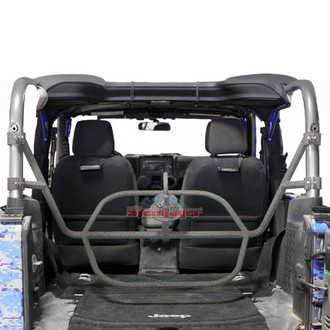 Steinjager® - Gray Hammertone Internal Spare Tire Carrier