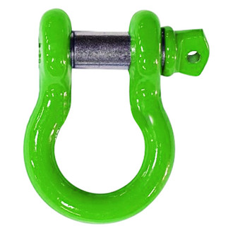 Steinjager® - Neon Green D-Ring Shackle with Screw in Pin