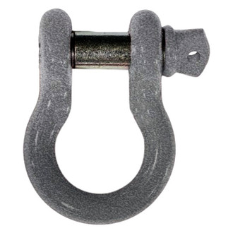 Steinjager® - Gray Hammertone D-Ring Shackle with Screw in Pin