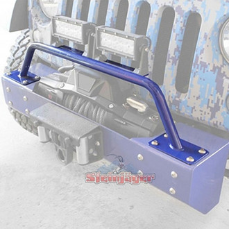 Steinjager® - Textured Black Bumper Light Bar for 2 Lights