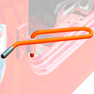 Steinjager® - Wire Design Fluorescent Orange Foot Pegs