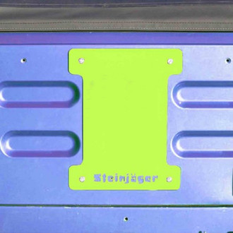 Steinjager® - Gecko Green Spare Tire Carrier Delete Plate