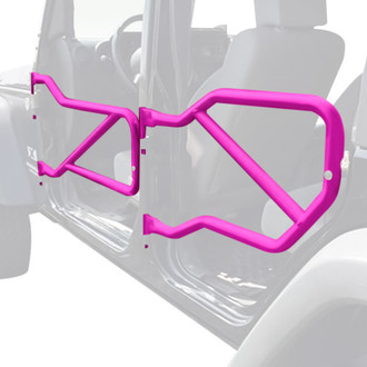Steinjager® - Hot Pink Front and Rear Tubular Doors