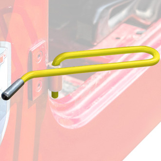 Steinjager® - Wire Design Neon Yellow Foot Pegs