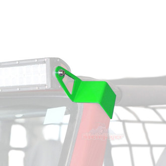 Steinjager® - Neon Green Windshield Frame Mounts for 50" LED Light Bar