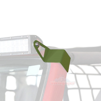 Steinjager® - Locas Green Windshield Frame Mounts for 50" LED Light Bar