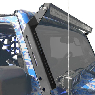 Steinjager® - Windshield Frame Mounts for 50" LED Light Bar