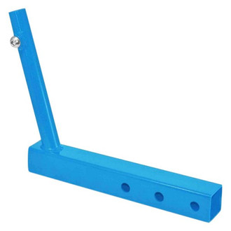 Steinjager® - Powder Coated Playboy Blue Hitch Mounted Single Flag Holder Kit