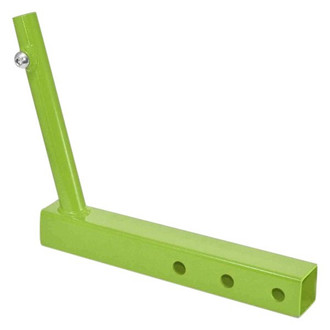 Steinjager® - Powder Coated Gecko Green Hitch Mounted Single Flag Holder Kit