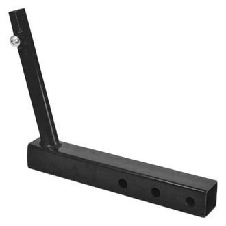 Steinjager® - Black Hitch Mounted Single Flag Holder Kit