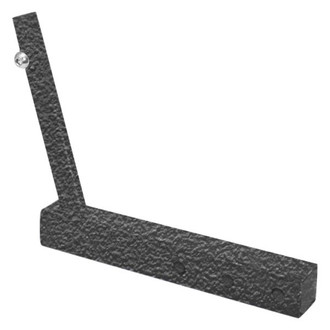 Steinjager® - Texturized Black Hitch Mounted Single Flag Holder Kit