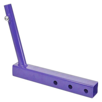 Steinjager® - Powder Coated Sinbad Purple Hitch Mounted Single Flag Holder Kit