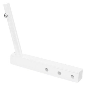 Steinjager® - Cloud White Hitch Mounted Single Flag Holder Kit