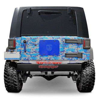 Steinjager® - Cap Style Stubby Raw Rear HD Bumper