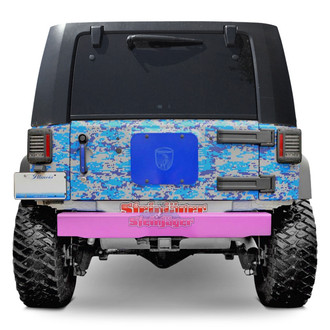 Steinjager® - Cap Style Stubby Pink Rear HD Bumper