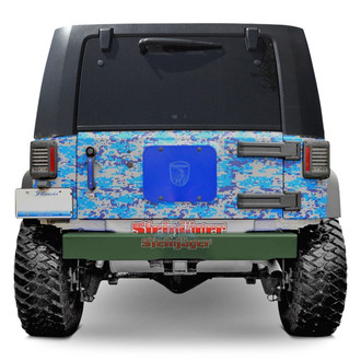 Steinjager® - Cap Style Stubby Locas Green Rear HD Bumper