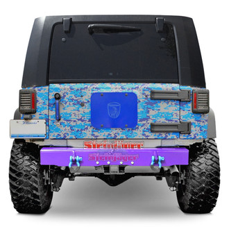 Steinjager® - Cap Style Stubby Sinbad Purple Rear HD Bumper