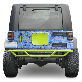 Steinjager® - Mid Width Neon Yellow Rear Tubular Bumper