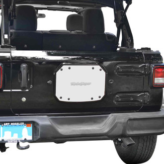 Steinjager® - Cloud White Spare Tire Carrier Delete Plate