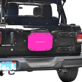 Steinjager® - Hot Pink Spare Tire Carrier Delete Plate