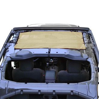 Steinjager® - Teddy™ Front Seats Tan Top Solar Screen