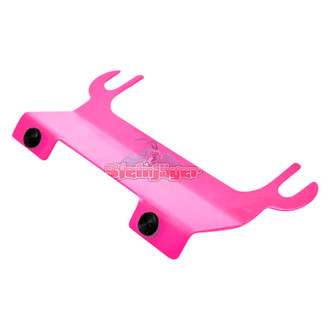 Steinjager® - Hot Pink License Plate Relocation Kit for Tube Bumper with Hawse Fairlead
