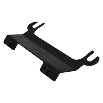 Steinjager® - Black License Plate Relocation Kit for Tube Bumper with Roller Fairlead