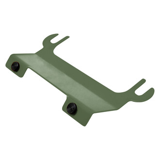 Steinjager® - Locas Green License Plate Relocation Kit for Tube Bumper with Roller Fairlead
