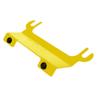 Steinjager® - Neon Yellow License Plate Relocation Kit for Tube Bumper with Roller Fairlead