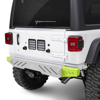 Steinjager® - Cap Style Gecko Green Rear Bumper End Caps